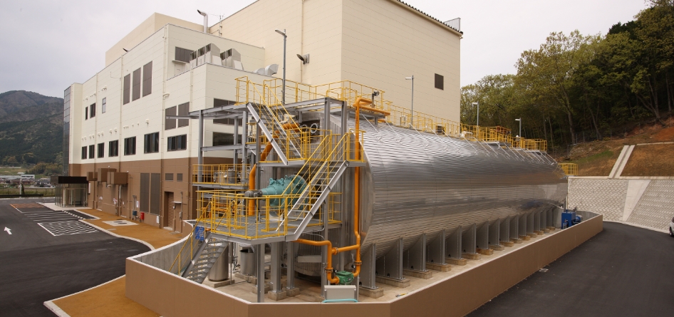 Biogas recovery plants