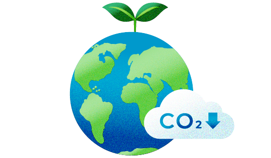 Services that reduce CO2 emissions