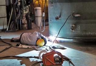 Passing on boiler manufacturing technology and dedication at the Harima Factory