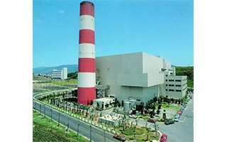 台湾初の大型ごみ焼却プラント