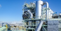 Industrial waste treatment plant