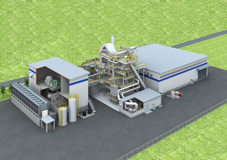 合同会社佐野バイオマス発電向けバイオマス発電プラント（イメージ）