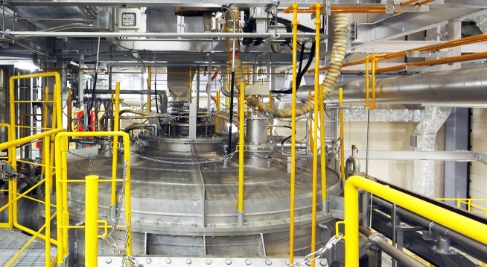 Hitachinaka-Tokai Clean Center Plasma-type ash melting furnace (25 tons per day)