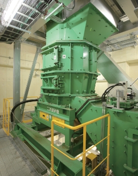 High-speed rotary crusher